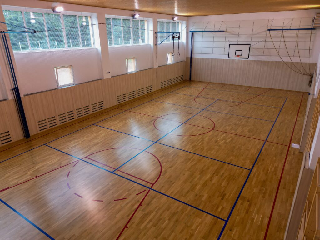 Rekonstrukce dřevěné podlahy tělocvičny