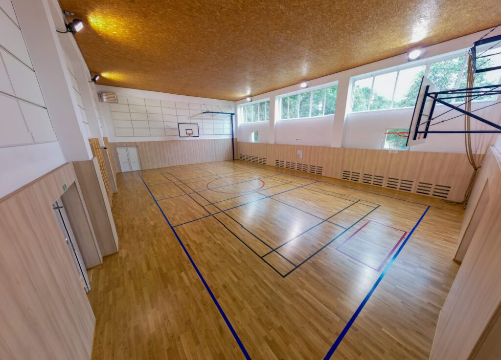 Rekonstrukce dřevěné podlahy tělocvičny