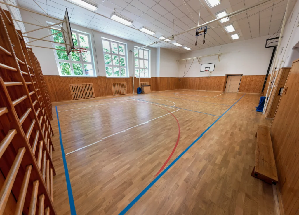 rekonstrukce podlahy tělocvičny